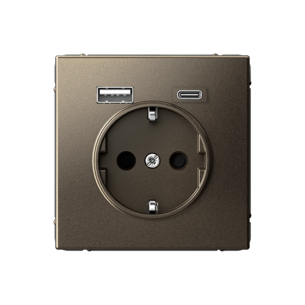 ARTGALLERY РОЗЕТКА 16А с 2 USB A+C, 5В/2,4А/3,0А, 2х5В/1,5А, механизм, МОККО Systeme Electric ARTGALLERY РОЗЕТКА 16А с 2 USB A+C, 5В/2,4А/3,0А, 2х5В/1,5А, механизм, МОККО Systeme Electric