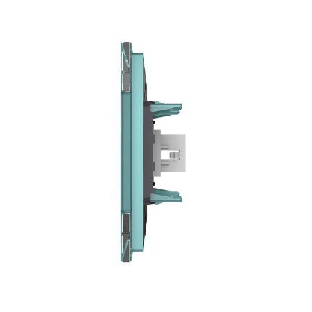 Розетка HDMI Зеленая Livolo