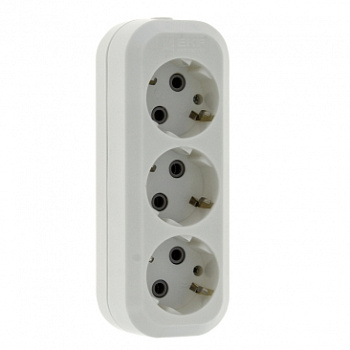 Колодка 3 гн, 16А 3,5кВт с/з Эксперт PROxima EKF