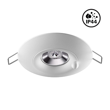 Св-к встр.влагозащ.IP44 GU10 50W 220V WATER белый NOVOTECH