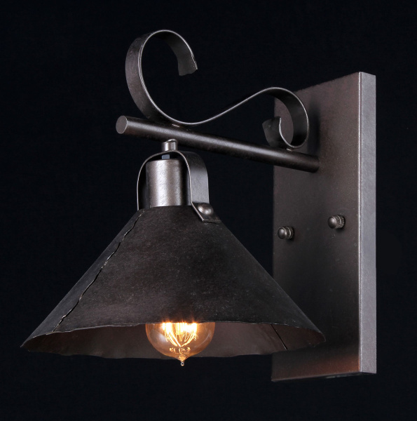 Бра 1*E27 60Вт Коричневый IP20 Iron H104-01-R Maytoni