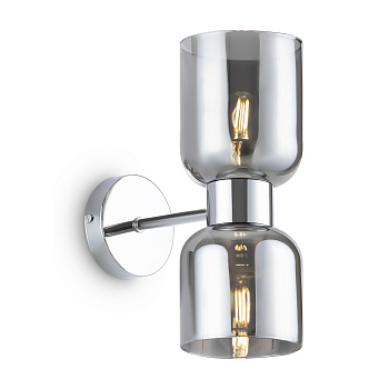 Настенный светильник (бра) 2*E27 60Вт Хром IP20 Savia FR5203WL-02CH1 Freya