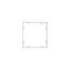 Рамка пластиковая Voltum S70 на 1 пост, (белый матовый)
