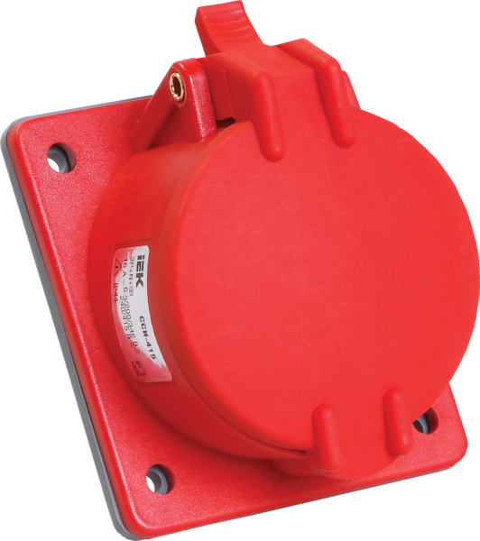 Розетка встраиваемая ССИ-425 32А-6ч/200/346-240/415В 3Р+PЕ+NIP44 MAGNUM IEK