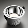 Св-к встр.св/д IP20 LED 4000К 20W 100-265V KNOF белый/хром NOVOTECH