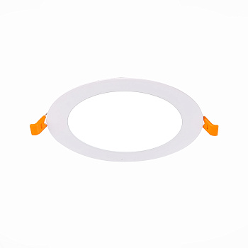 Светильник встраиваемый Белый LED 1*9Вт 3000К 585Lm Ra80 110° IP20 D165xH8 90-265В ST209.538.09 ST LUCE