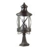 Уличный св-к на столб IP44 E14 3*60W 220V SATION черный/зол.патина ODEON LIGHT