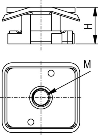 Гайка монтажная М8 DKC