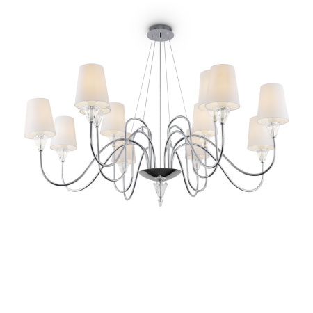 Люстра 12*E14 40Вт Хром IP20 Florero MOD078PL-12CH Maytoni