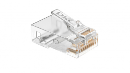 Коннектор RJ-45  CAT5E неэкранированный DKC