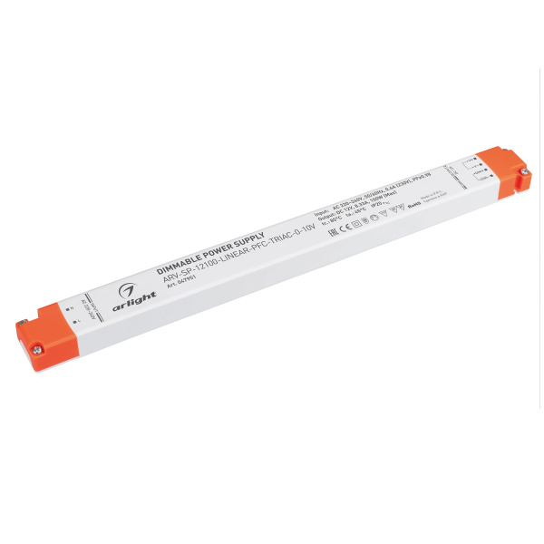 Блок питания ARV-SP-12100-LINEAR-PFC-TRIAC-0-10V 12V, 8.33A, 100W IP20 Arlight