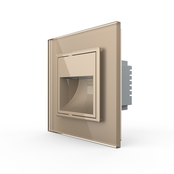 Подсветка лестницы, пола Золотая Livolo