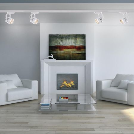 Св-к трековый однофазный IP20 GU10 50W 220V PIPE белый F NOVOTECH