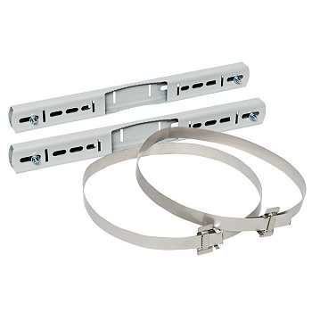 Комплект крепления на столб монтажной полосой (ширина шкафа до 400 мм) Basic EKF