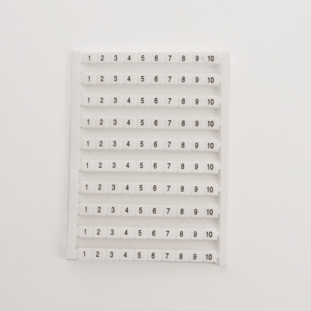 Маркеры для ЗНИ (JXB) с нумерацией 1-10 LD556-2 B STEKKER