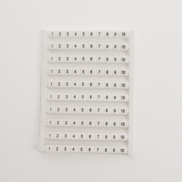 Маркеры для ЗНИ (JXB) с нумерацией 1-10 LD556-2 B STEKKER