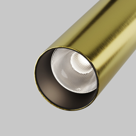 Трековый светильник LED 12Вт Черный и Латунь IP20 Magnetic track system Exility TR032-2-12W4K-M-BBS Technical Maytoni