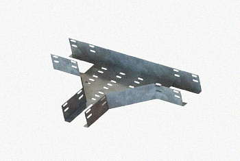 Лоток тройниковый перфорированный ОТ 500х100 УХЛ1, горячее цинкование, S2,0