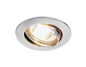 Встраиваемый точечный светильник 104S SS сатин серебро MR16 Ambrella Light