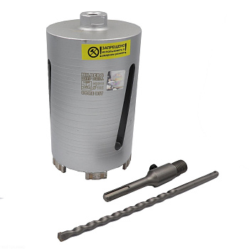 Коронка алмазная по бетону 102*150 мм Laser Deep Drill HD310 Hilberg