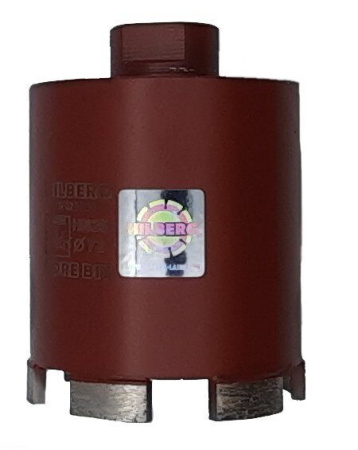 Коронка алмазная 72 мм Industrial Laser Micro Hit под пылеудалитель HI825 Hilberg