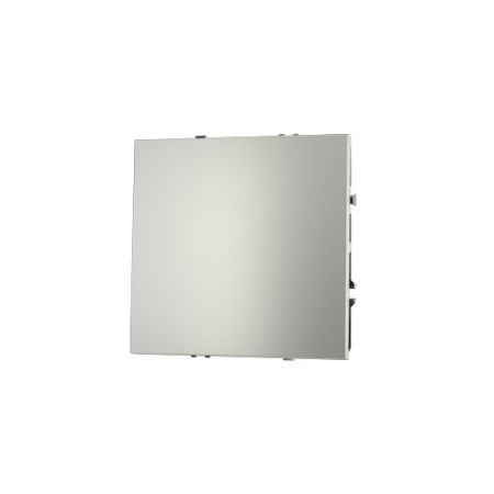 Проходной переключатель встраиваемый Voltum S70 одноклавишный 10А, (сталь)