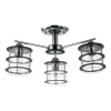 Люстра потолочная E27 3*60W 220V ROTONDUM хром LUMION