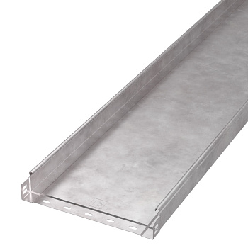 Лоток неперфорированный Стандарт HDZ 300х50х3000 (0,8 мм) (6 м/уп) Промрукав