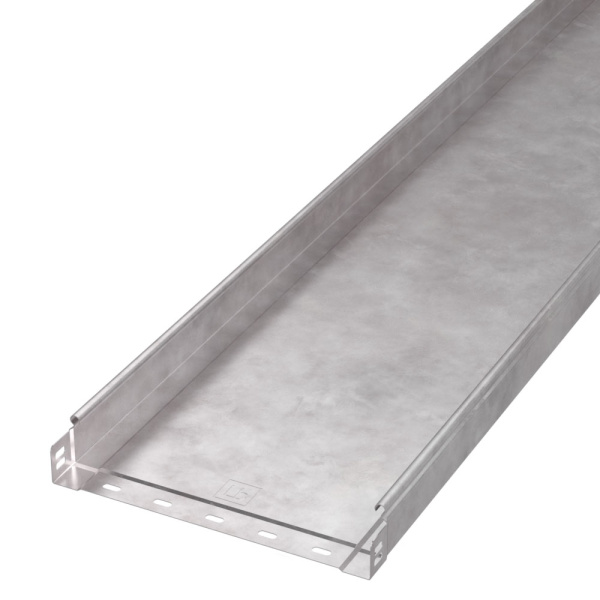 Лоток неперфорированный Стандарт HDZ 300х50х3000 (0,8 мм) (6 м/уп) Промрукав