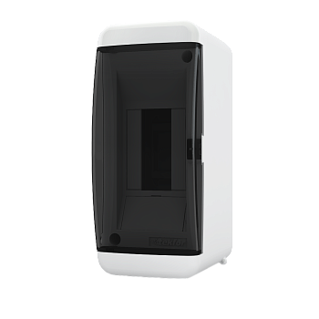Бокс КМПн пластиковый навесной 2 модуля прозр. черная крышка IP41 UNK 40-02-2 Tekfor