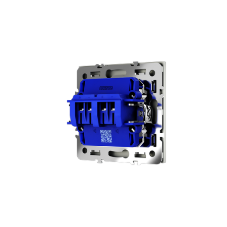 Розетка акустическая встраиваемая Voltum S70 4-местная, (сталь)