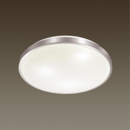 Св-к пластик/белый/никель LED 72Вт 3000-6000K D540 IP43 пульт ДУ LOTA NICKEL SONEX