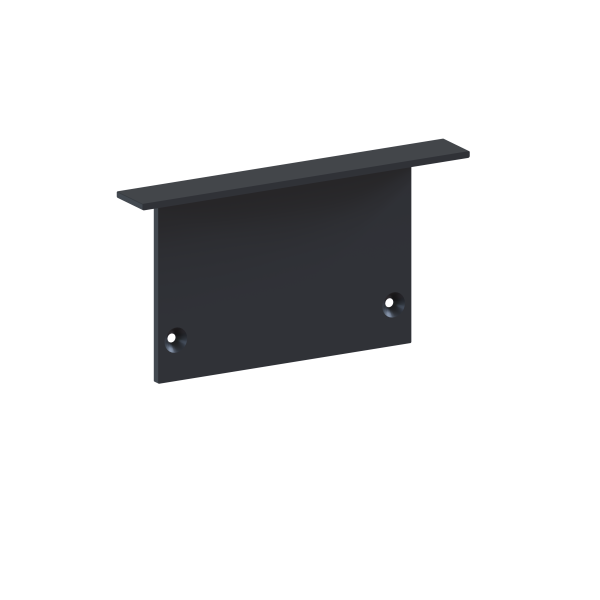 Donel Боковая заглушка для профиля DN18529 Цвет: Черный матовый RAL9005,Серия:DN8ALE