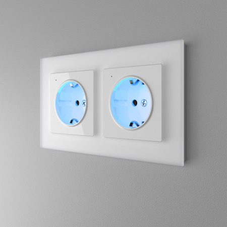 Favorit Рамка на 2 поста (белый матовый) Werkel