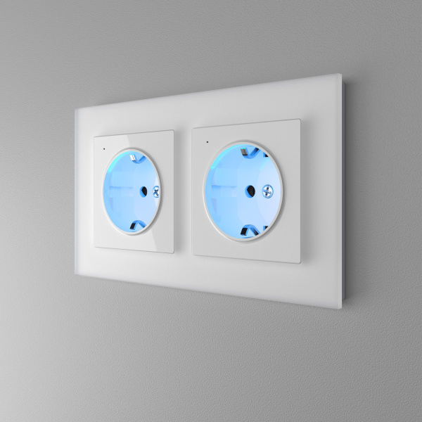 Favorit Рамка на 2 поста (белый матовый) Werkel