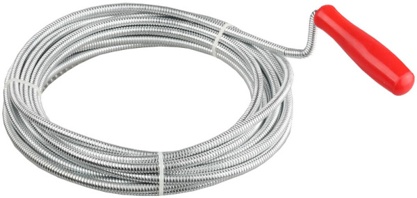 Сантехнический трос 5 м, d 6 мм ЗУБР