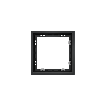 Рамка пластиковая Voltum S70 на 1 пост, (графит)