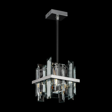 Подвесной светильник 1*E14 40Вт Хром IP20 Cerezo MOD201PL-01N Maytoni