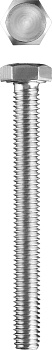 Болт ГОСТ 7798-70, M6 x 50 мм, 5 кг, кл. пр. 5.8, оцинкованный, ЗУБР