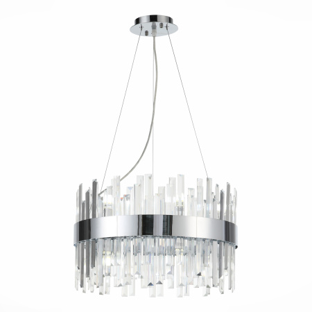 Люстра подвесная Хром/Хром, Прозрачный G9 12*5Вт SL1160.103.12 ST LUCE