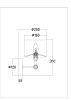 Бра 1*E14 40Вт Латунь IP20 Alloro MOD088WL-01BS Maytoni