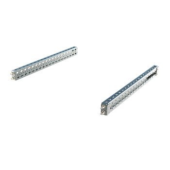 Рейка боковая усиленная для шкафов CQE N Г=600 мм, комплект 2 шт. DKC