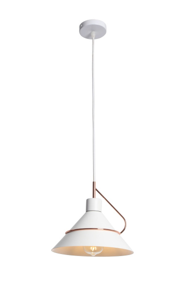 Подвесной светильник 1*E27 60Вт Белый IP20 Amis FR5025PL-01W Freya