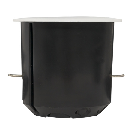 Коробка универсальная установочная КМП-020-028 углубленная с мет, лапками и крышкой (80х70) розн стикер EKF