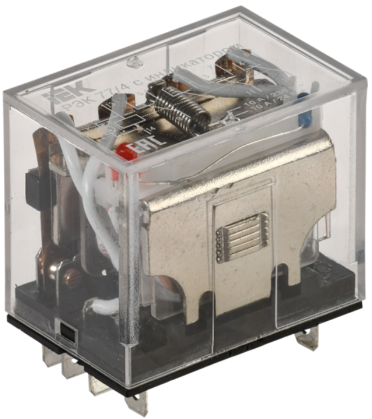 Реле промежуточное РЭК77/4(LY4) с индикацией 10А 24В АC IEK