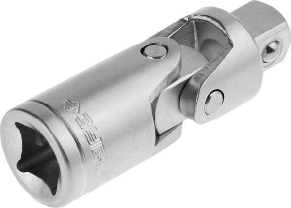 Шарнир карданный "Мастер" (1/2"), Cr-V, хроматированное покрытие ЗУБР