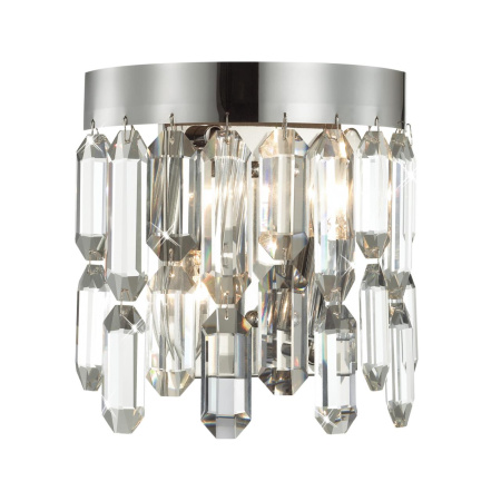 Бра E14 2*40W DAKISA хром/хрусталь ODEON LIGHT