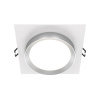 Встраиваемый светильник 1*GX53 15Вт Белый с Серебром IP20 Downlight DL086-GX53-SQ-WS Technical Maytoni