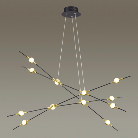 Подвесной св-к LED 4000K 48W 220V COSTELLA золотистый/металл ODEON LIGHT