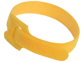 Хомут-липучка ХКл 14х310мм желтый (100шт) IEK